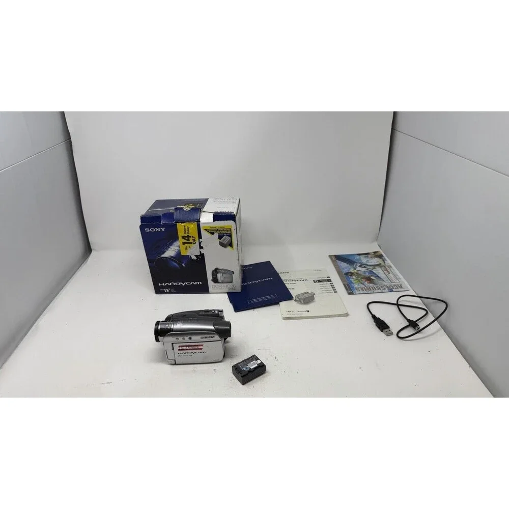 Sony Handycam DCR-HC26 Digital Video Camera Recorder For Parts Or Repair
